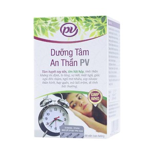 Thuốc Thảo Dược Dưỡng Tâm An Thần Pv (Hộp 60 Viên)