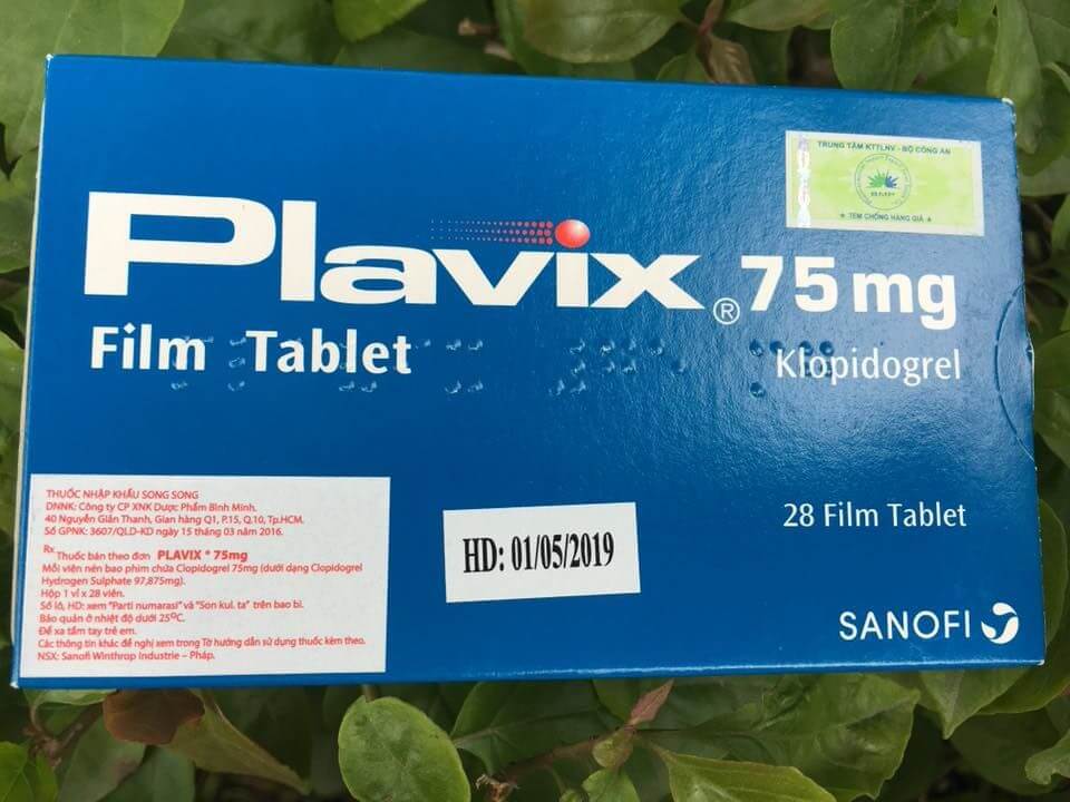 Plavix 75Mg (Hộp 28 Viên)