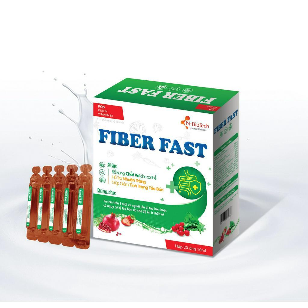 N-Biotech - Chất xơ Fiber Fast hộp 20 ống