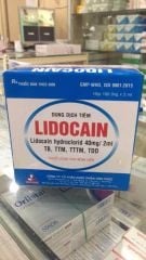 Lidocain 40Mg/2Ml Vĩnh Phúc