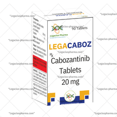 LegaCaboz Cabozantinib 20mg Legacius Pharma  hộp 90 viên - Điều trị Ung thư tuyến giáp