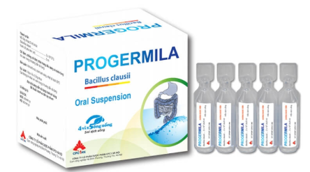 Men vi sinh PROGERMILA hộp 4 vỉ x 5 ống x 5ml