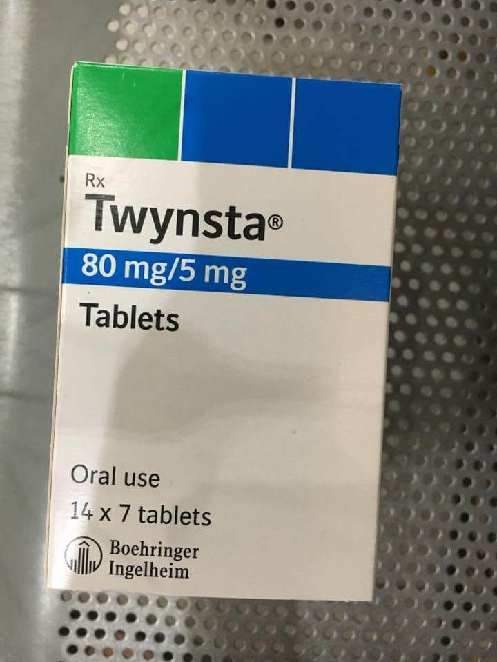 Twynsta 80/5 Mg