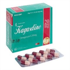 Thuốc điều trị loét dạ dày, tá tràng Kagasdine 20mg hộp 100 viên