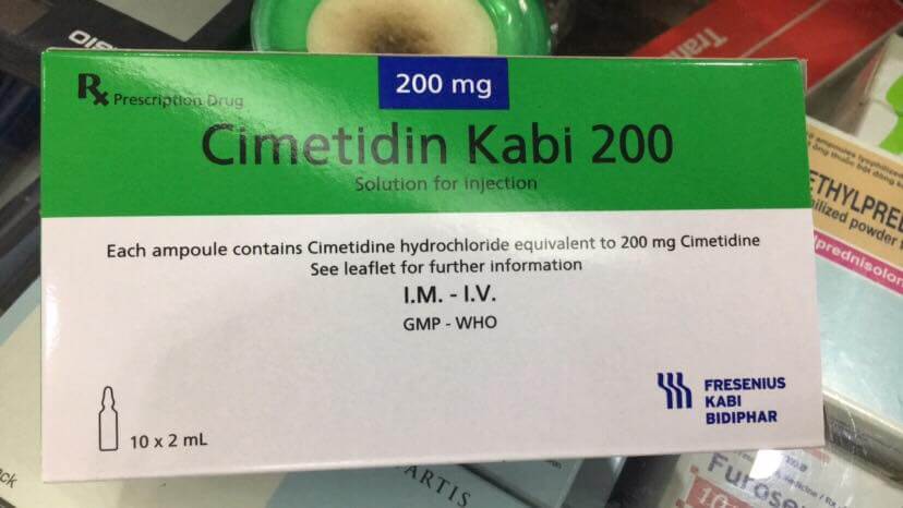 Cimetidin Kabi 200Mg