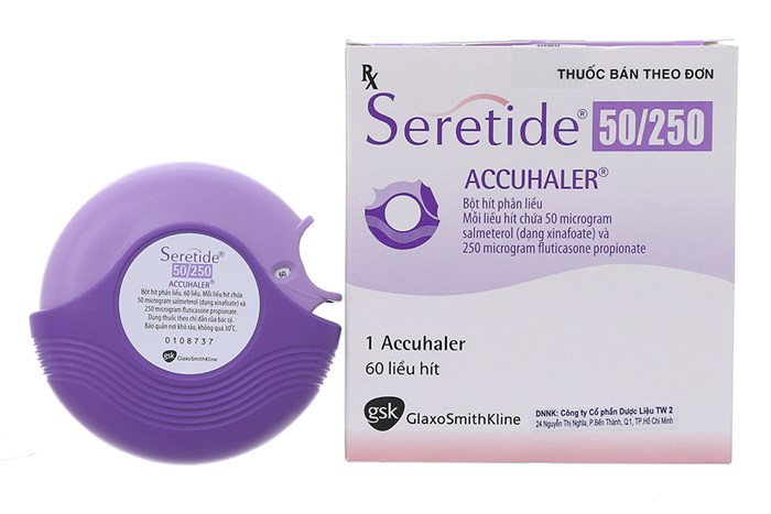 Seretide Accu.50/500 - Thuốc Điều Trị Hen Phế Quản