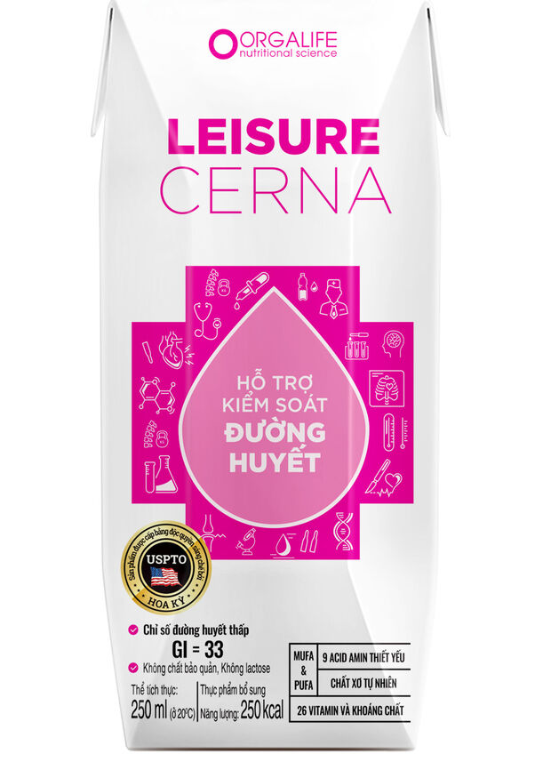 Thực Phẩm Dinh Dưỡng Leisure Cerna – Giúp Kiểm Soát Đường Huyết