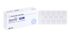 Januvia 100mg trị đái tháo đường (2 vỉ x 14 viên)
