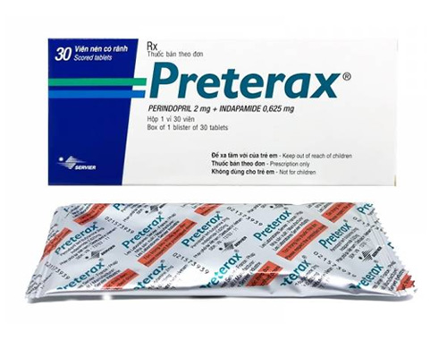 Thuốc Praterax Tác Dụng Điều Trị Tăng Huyết Áp Vô Căn.