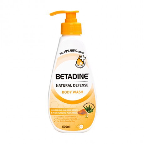 Sữa Tắm Betadine Natural Defense 500Ml