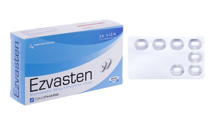 Ezvasten (Atorvastatin 20mg)