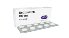Bedipanten 100mg bổ sung vitamin B5, giảm mụn, ngăn rụng tóc hộp 20 viên