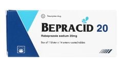 Bepracid 20 - Rabeprazole - hộp 14v - Pyme