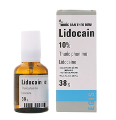 Lidocain 10% - Chai xịt 38gr
