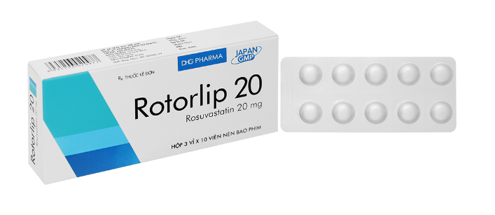 Rotorlip 20  (3 vỉ x 10 viên)