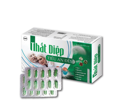 Viên uống bổ thận, hỗ trợ giảm tiểu đêm THẤT DIỆP TIỂU AN ĐÊM hộp 3 vỉ x 10 viên