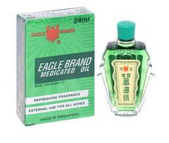 Dầu gió xanh Con Ó Singapore chai 24ml