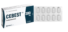 Cebest 200mg - Cefpodoxime hộp 2 vỉ x 10 viên