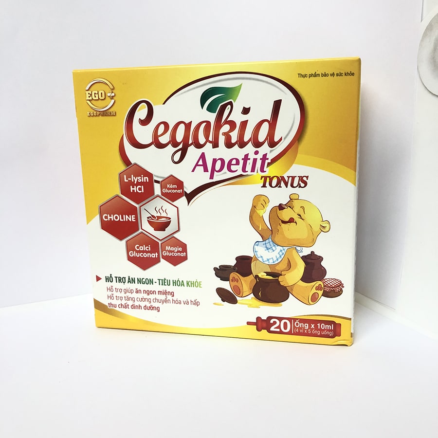 Cegokid Apetit Tonus - Hỗ Trợ Chuyển Hóa Và Hấp Thu Chất Dinh Dưỡng