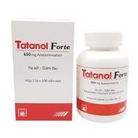 Tatanol Forte Pymepharco (Hộp 1 chai 200 viên)