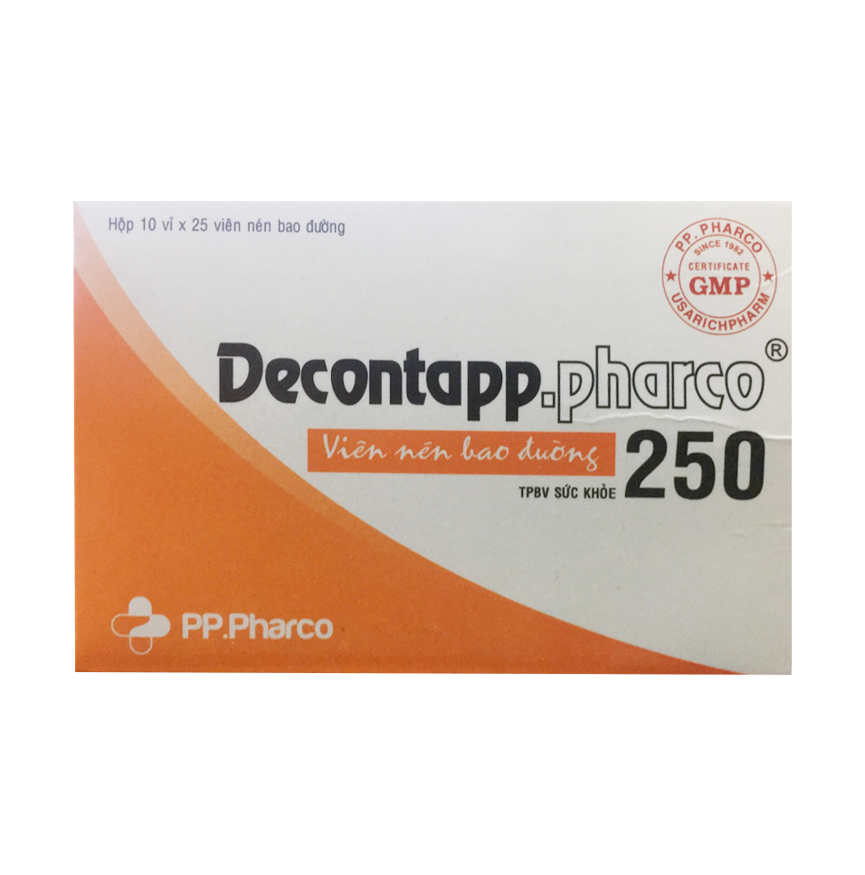 Deconta 250 pp.pharco - Hộp 250v