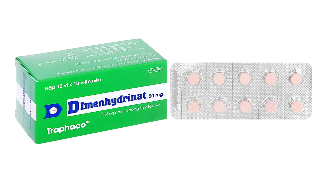 Dimenhydrinate 50mg(traphaco)