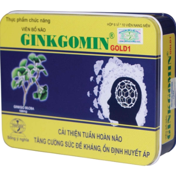 Ginkgomin Gold 1 (Hộp Sắt)
