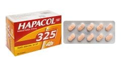 Hapacol 325 giảm đau, hạ sốt (10 vỉ x 10 viên)