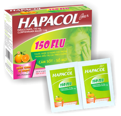 hapacol 150 FLU - Hộp 24 gói - DHG