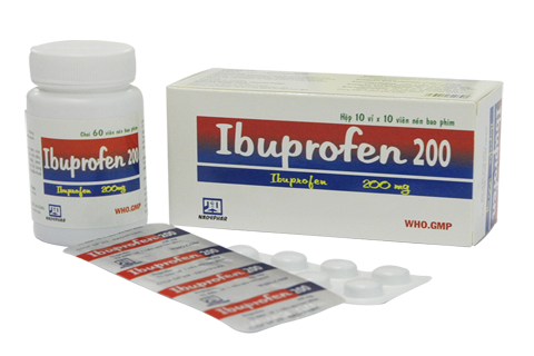 Ibuprofen 200mg (H/10*10 viên)