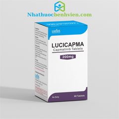 LUCICAPMA ( Capmatinib 200mg ) hộp 60 viên LUCIUS - Điều trị Ung thư phổi
