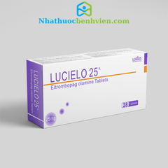 LUCIELO 25  ( Eltrombopag 25mg ) (hôp 4 vỉ x 7 viên) LUCIUS - Điều trị giảm tiểu cầu vô căn