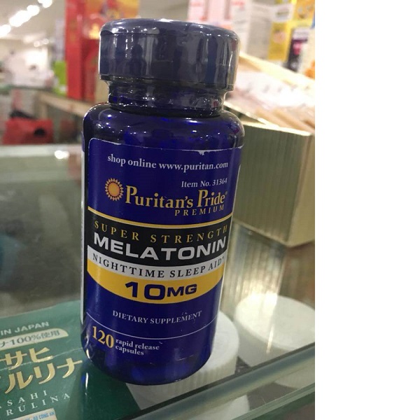 Melatonin 10Mg Puritans Pride 120 Viên