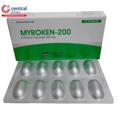Thuốc  Myroken 200 điều trị nhiễm khuẩn