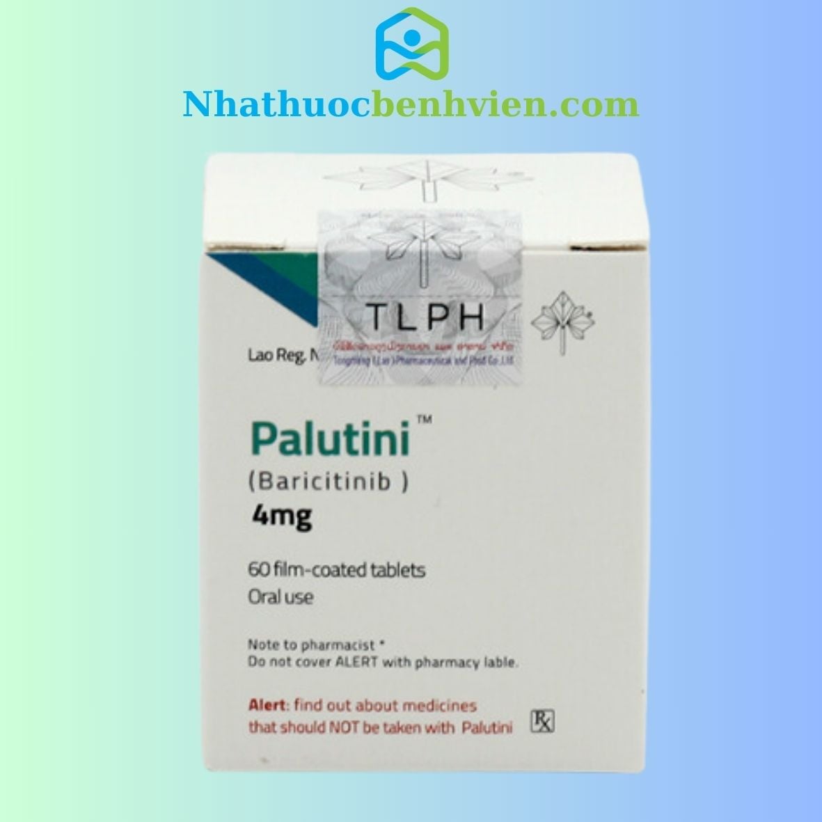 Thuốc Palutini ( Baricitinib 4mg ) hộp 28 viên - TLPH