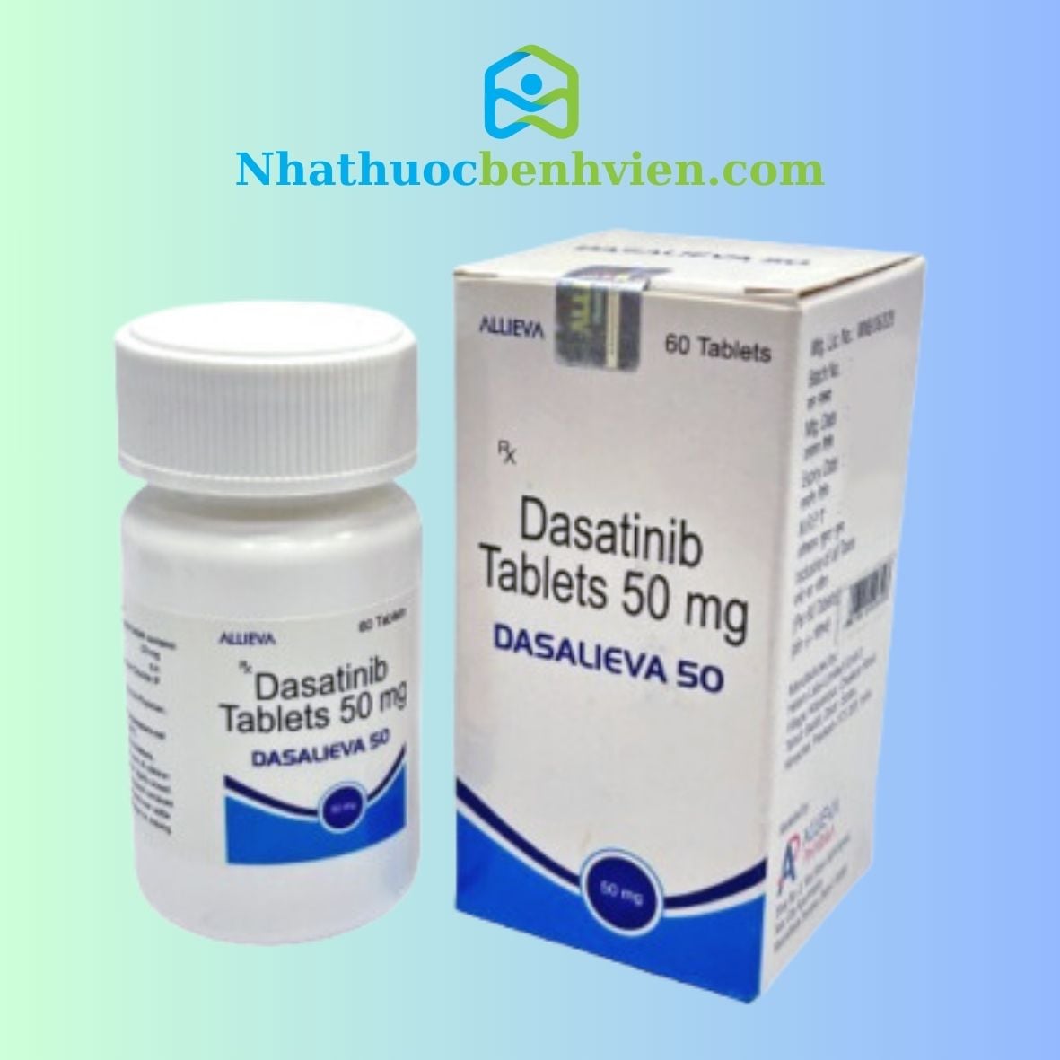 thuốc Dasalieva Dasatinib 50 mg - Điều trị Bạch cầu dòng tủy