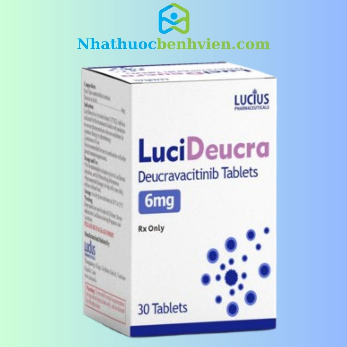 LuciDeucra ( Deucravacitinib 6mg ) LUCIUS hộp 30 viên