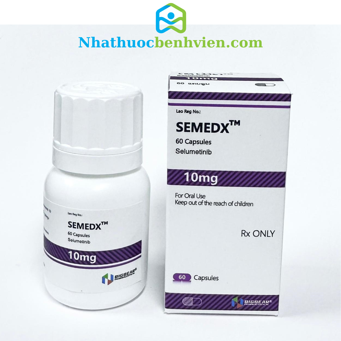 SEMEDX ( Selumetinib 10mg ) hộp 60 viên - Điều trị ung thư