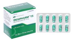 Dexipharm 15 trị ho khan, ho do kích ứng (20 vỉ x 10 viên)