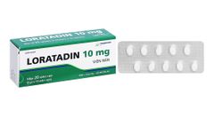 Loratadin 10mg Imexpharm trị viêm mũi dị ứng, mày đay (2 vỉ x 10 viên)