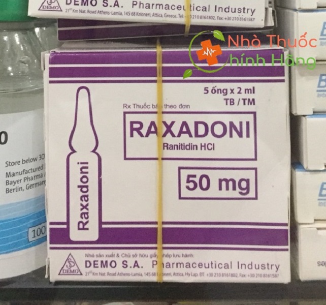 Raxadoni (Hộp*5 Ống)