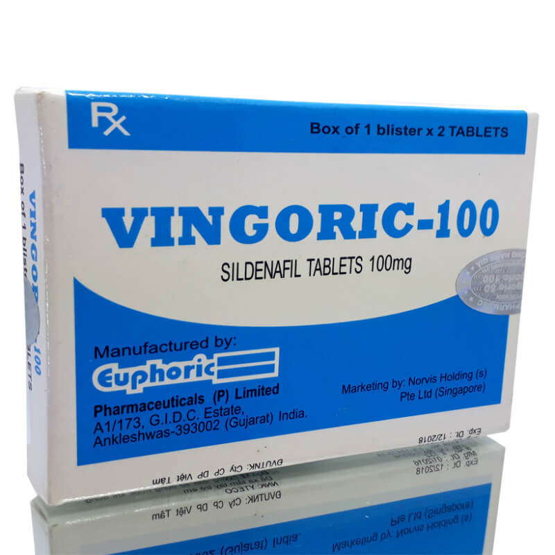 VINGORIC 100MG - THUỐC TRỊ RỐI LOẠN CƯƠNG DƯƠNG
