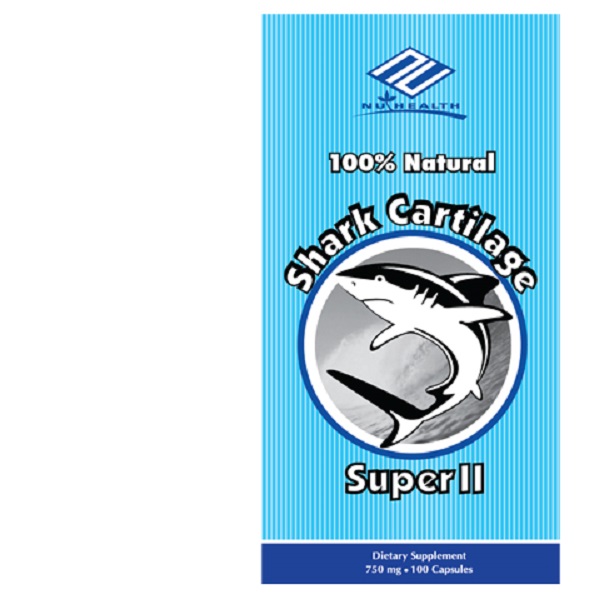 Sụn Vi Cá Mập Nu-Health Shark Cartilage Super Ii 100 Viên