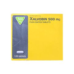 THUỐC UNG THƯ XALVOBIN 500MG, HỘP 120 VIÊN