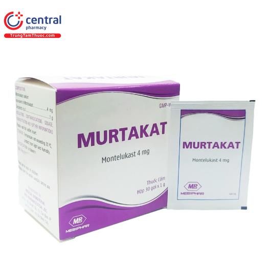 MURTAKAT ( montelukast 4mg ) hộp 30 gói