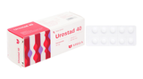 Urostad 40 trị phù phổi cấp, phù do tim, gan, thận (5 vỉ x 10 viên)