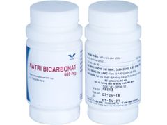 Natri Bicarbonat 500mg - Hộp 160v - Bidiphar