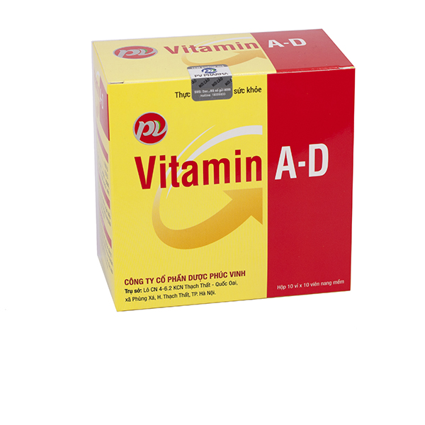 Vitamin A - D (Vỉ) Phúc Vinh