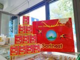 Combo 10 hộp nước yến sào nguyên chất Sarinest Nha Trang Khánh Hòa chất lượng thượng hạng - Vị không đường, đường phèn, đông tùng 38%