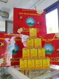 Combo 10 hộp nước yến sào nguyên chất Sarinest Nha Trang Khánh Hòa chất lượng thượng hạng - Vị không đường, đường phèn, đông tùng 38%
